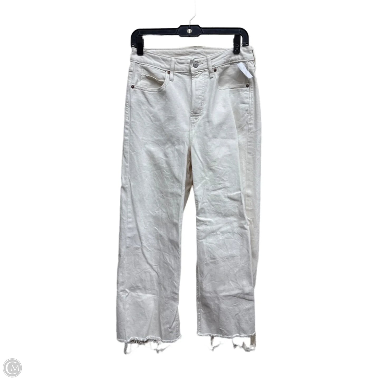 Pants Wide Leg By Old Navy In Cream, Size: 4