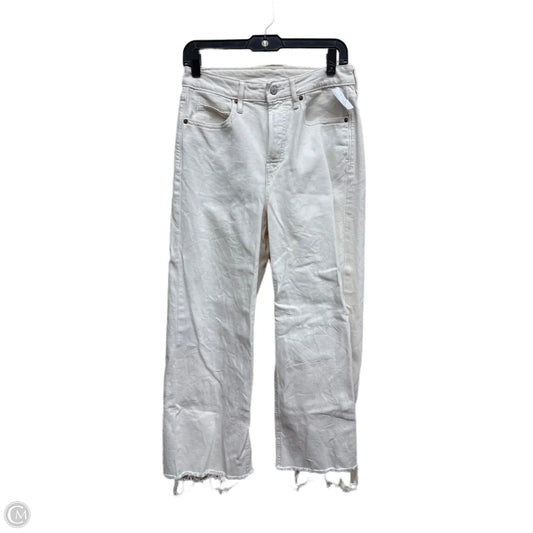 Pants Wide Leg By Old Navy In Cream, Size: 4