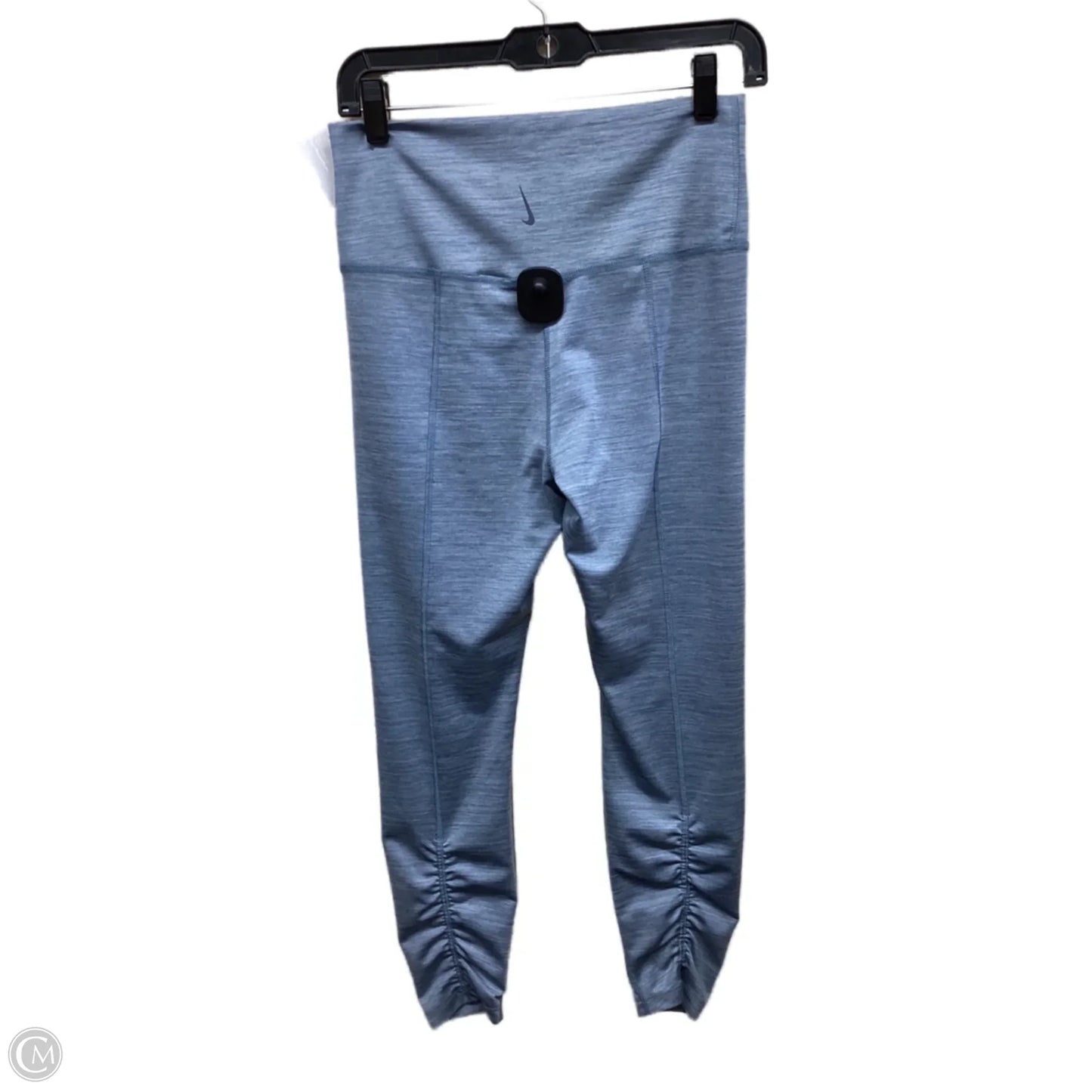 Athletic Leggings By Nike Apparel In Blue, Size: L