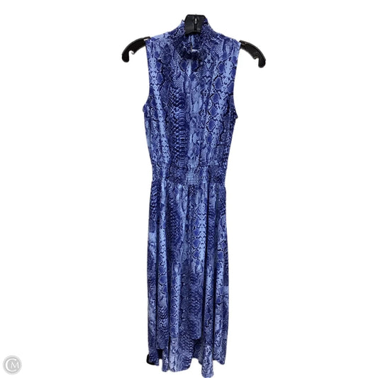 Dress Casual Maxi By Nanette By Nanette Lepore In Blue, Size: 4