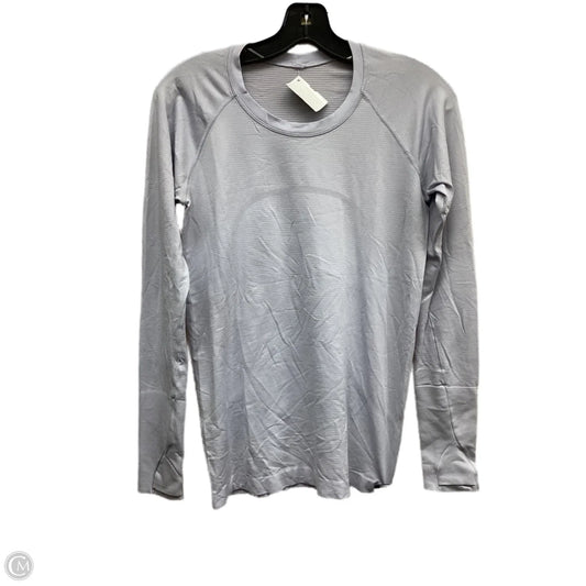 Athletic Top Long Sleeve Crewneck By Lululemon In Purple