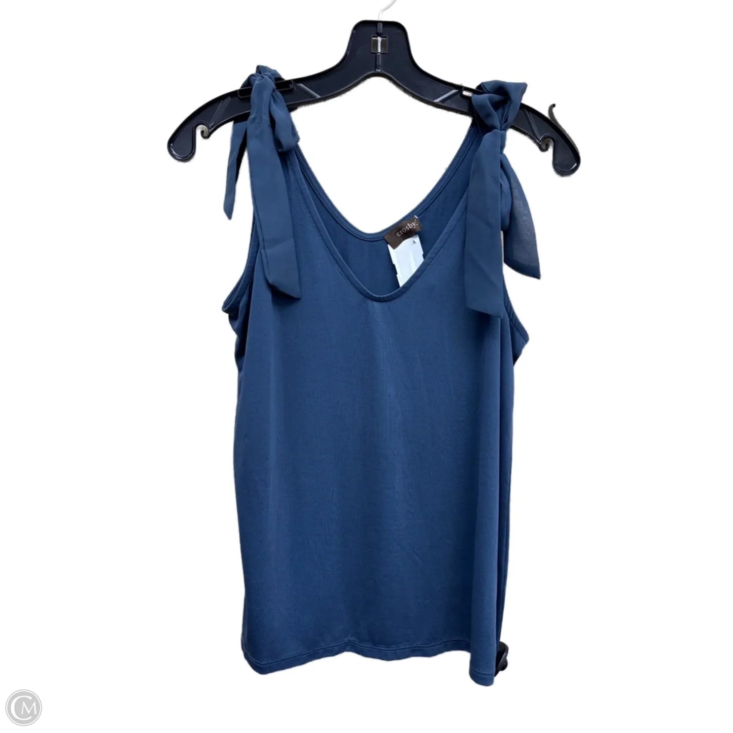 Top Sleeveless By Crosby In Blue, Size: S