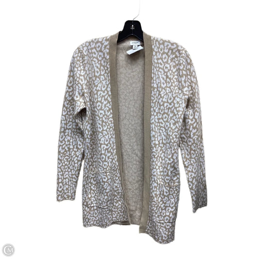 Cardigan By J. Crew In Animal Print, Size: Xs