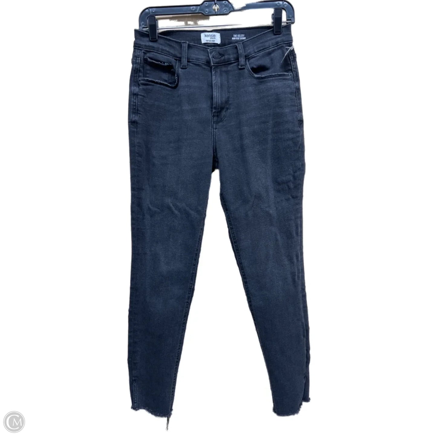 Jeans Skinny By Kensie In Black Denim, Size: 4