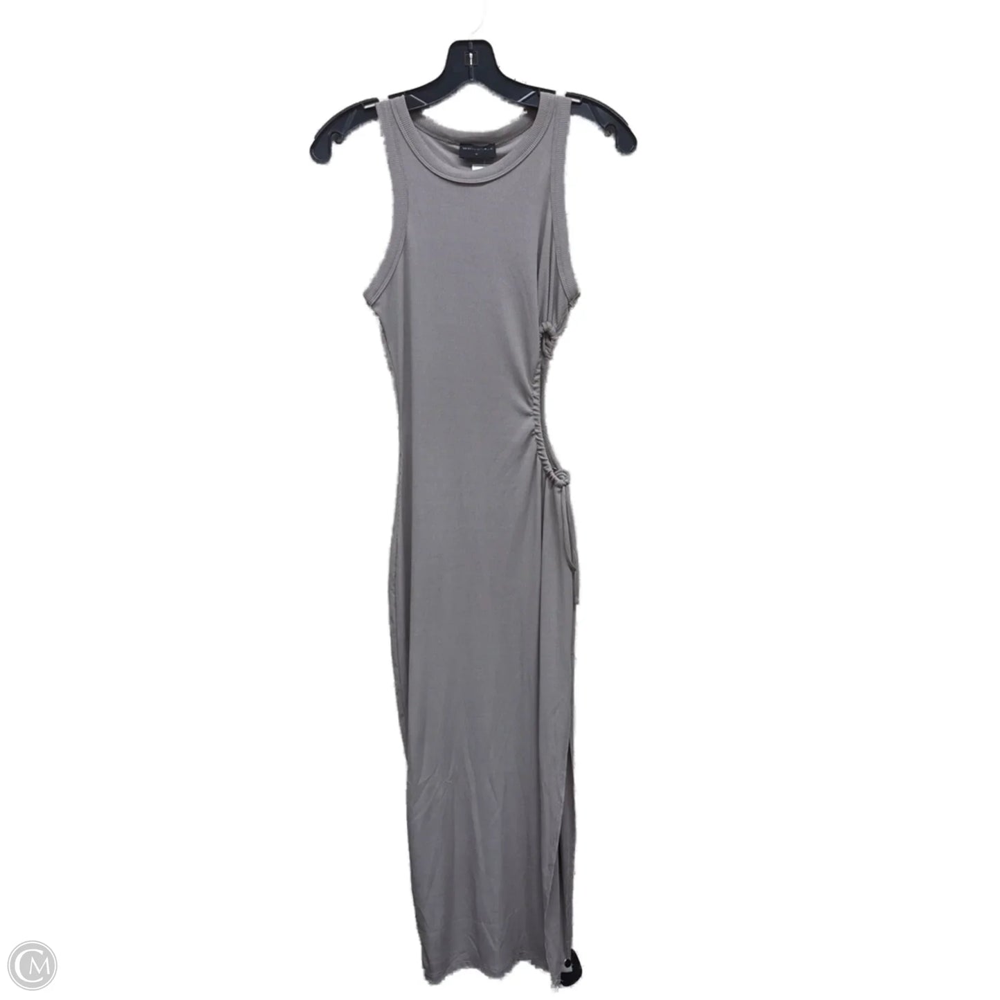 Dress Casual Midi By Clothes Mentor In Brown, Size: M