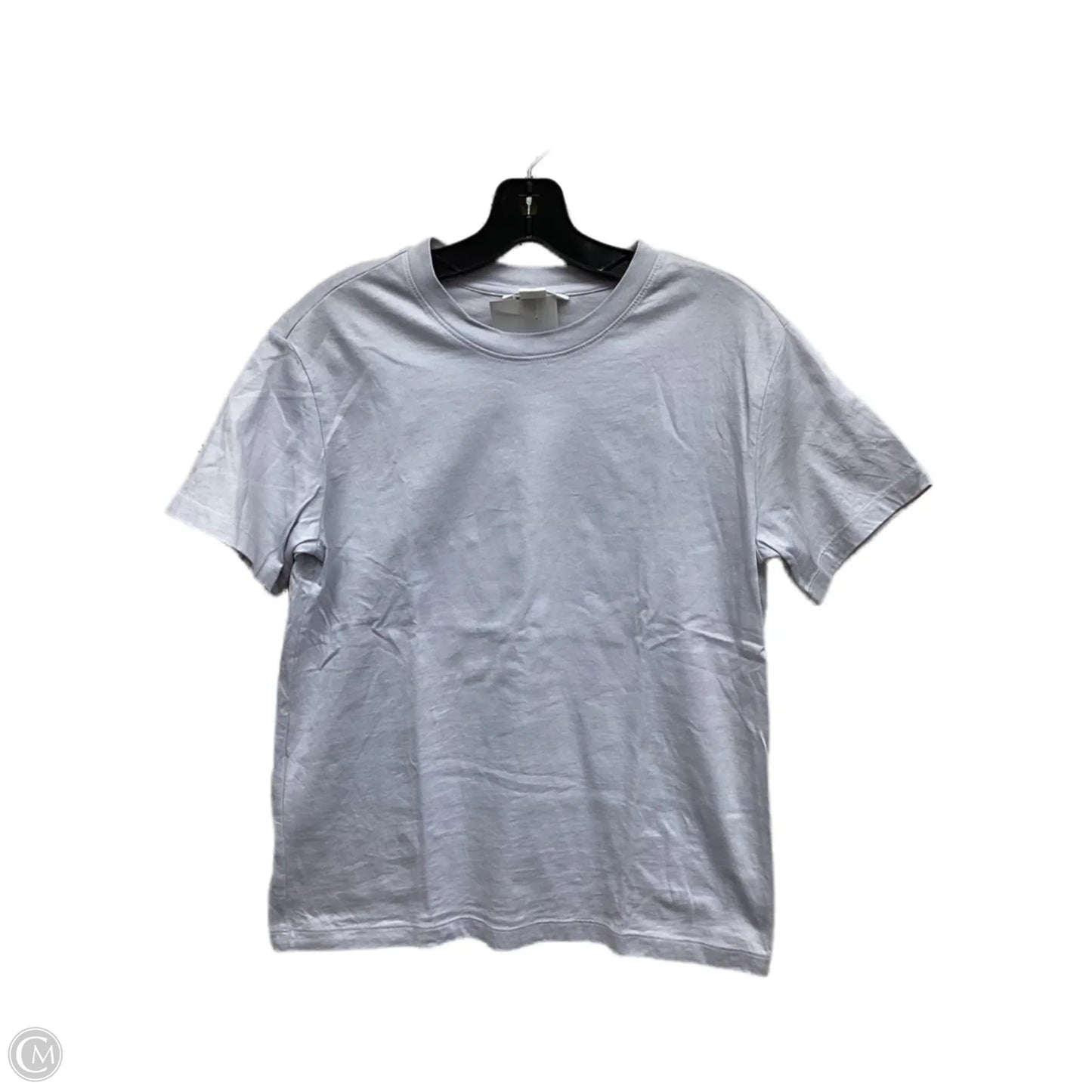 Top Short Sleeve By H&m In Blue, Size: S