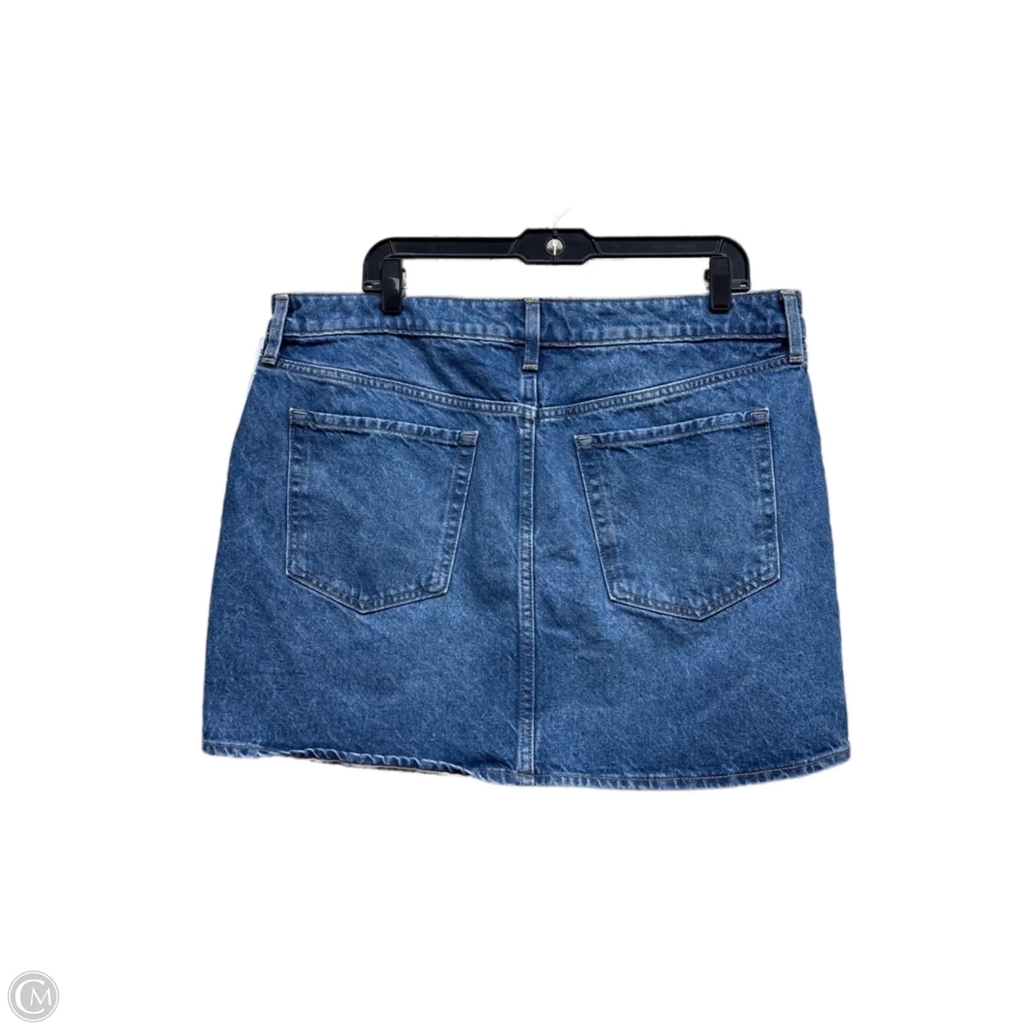 Skirt Mini & Short By Old Navy In Blue Denim, Size: 14