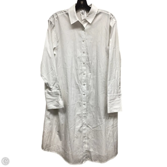 Dress Casual Midi By Nordstrom In White, Size: S