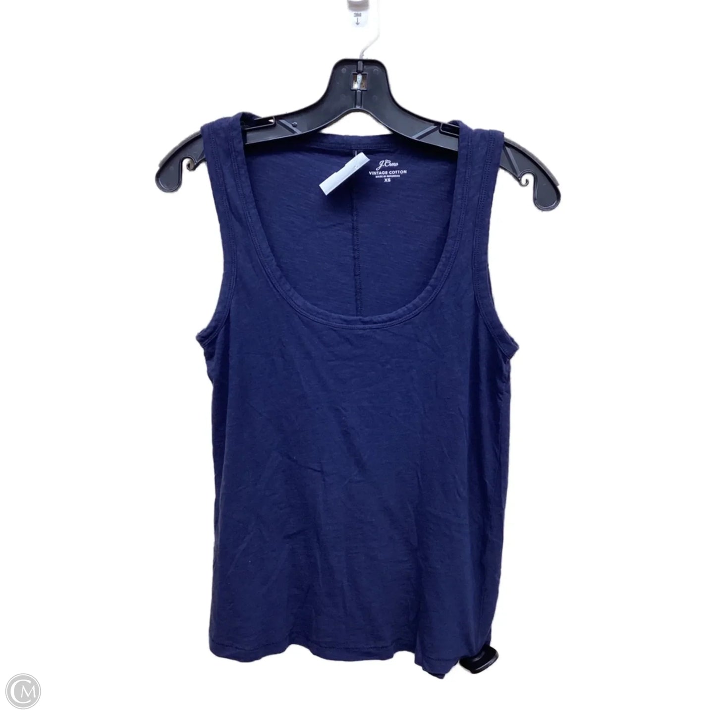 Top Sleeveless By J. Crew In Navy, Size: Xs