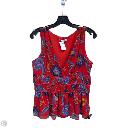 Top Sleeveless Designer By Rebecca Minkoff In Floral Print, Size: S