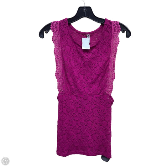 Top Sleeveless By Free People In Purple, Size: M