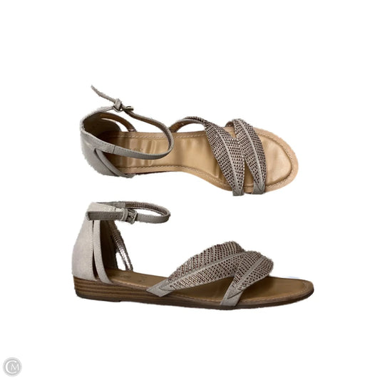 Sandals Flats By Carlos By Carlos Santana In Brown, Size: 8.5