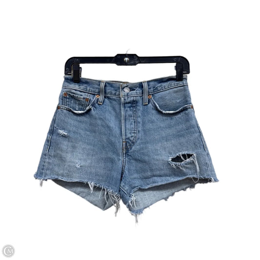 Shorts By Levis In Blue Denim, Size: 4