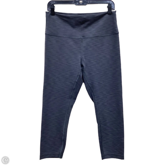 Athletic Leggings By Lululemon In Grey, Size: 12