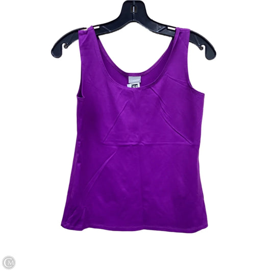 Top Sleeveless By Chicos In Purple, Size: S