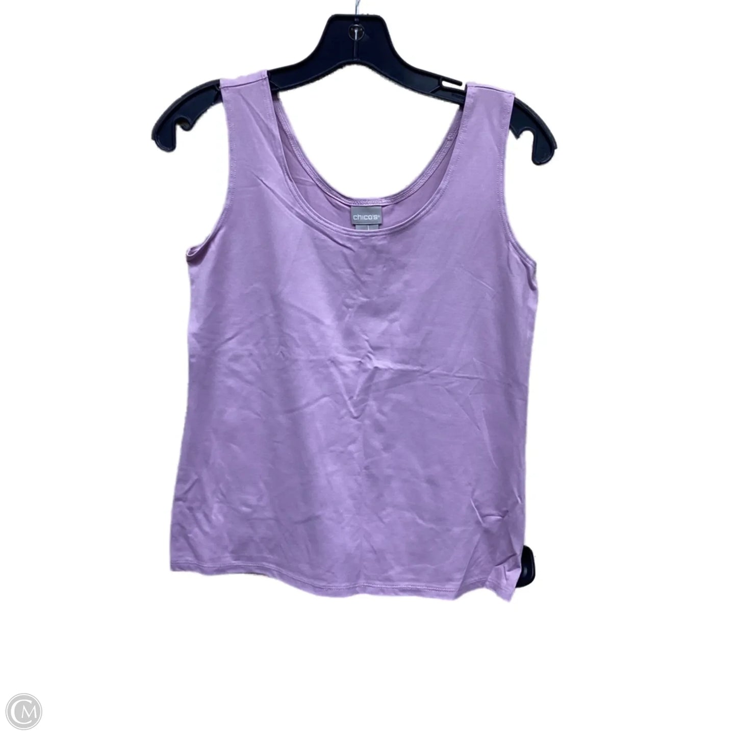 Top Sleeveless By Chicos In Purple, Size: S