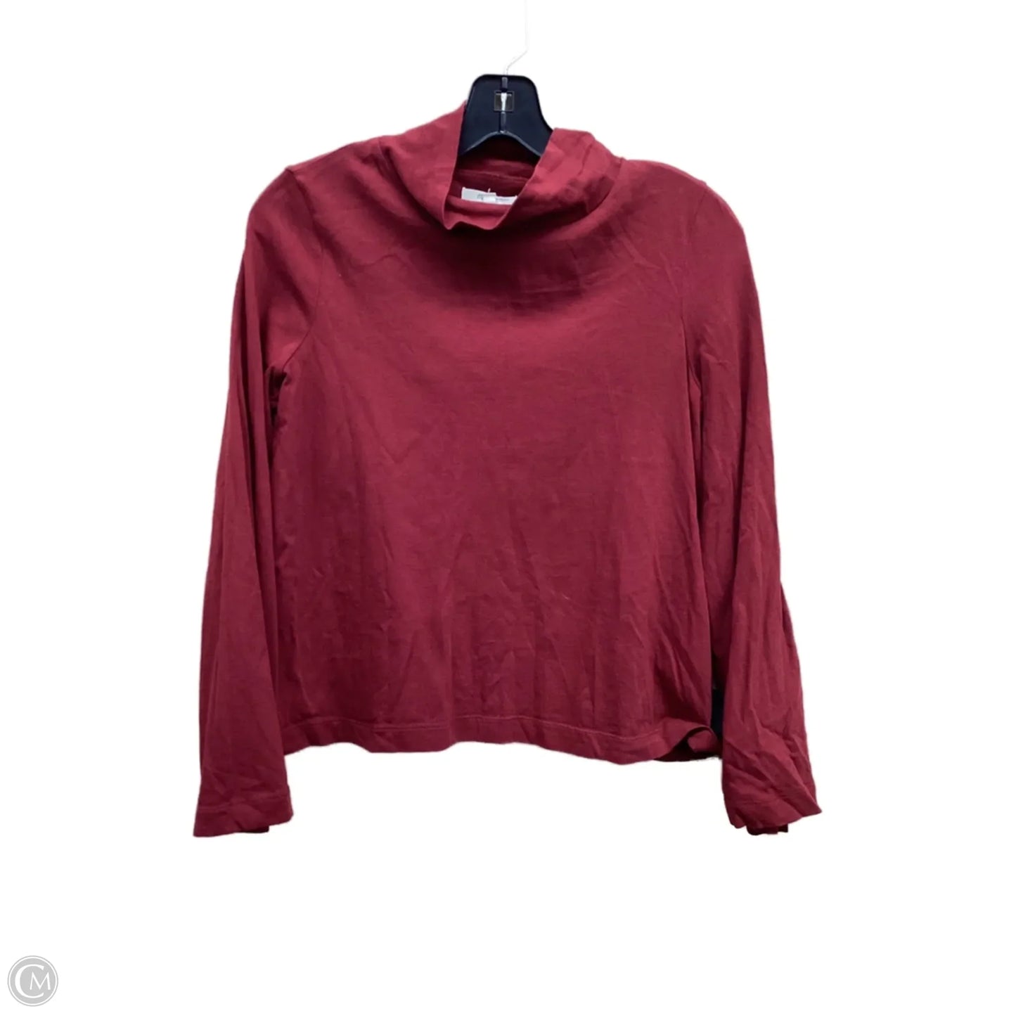Top Long Sleeve By Madewell In Red, Size: Xxs