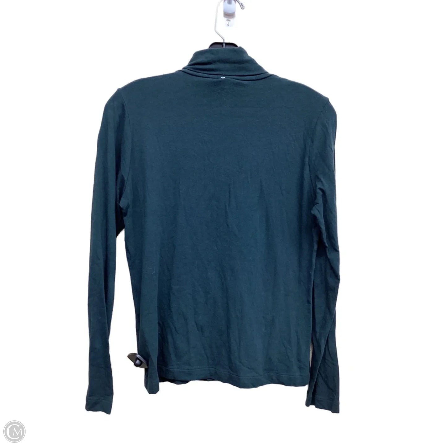 Top Long Sleeve By Banana Republic In Green, Size: S