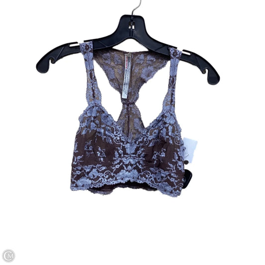 Bralette By Free People In Brown & Purple, Size: S