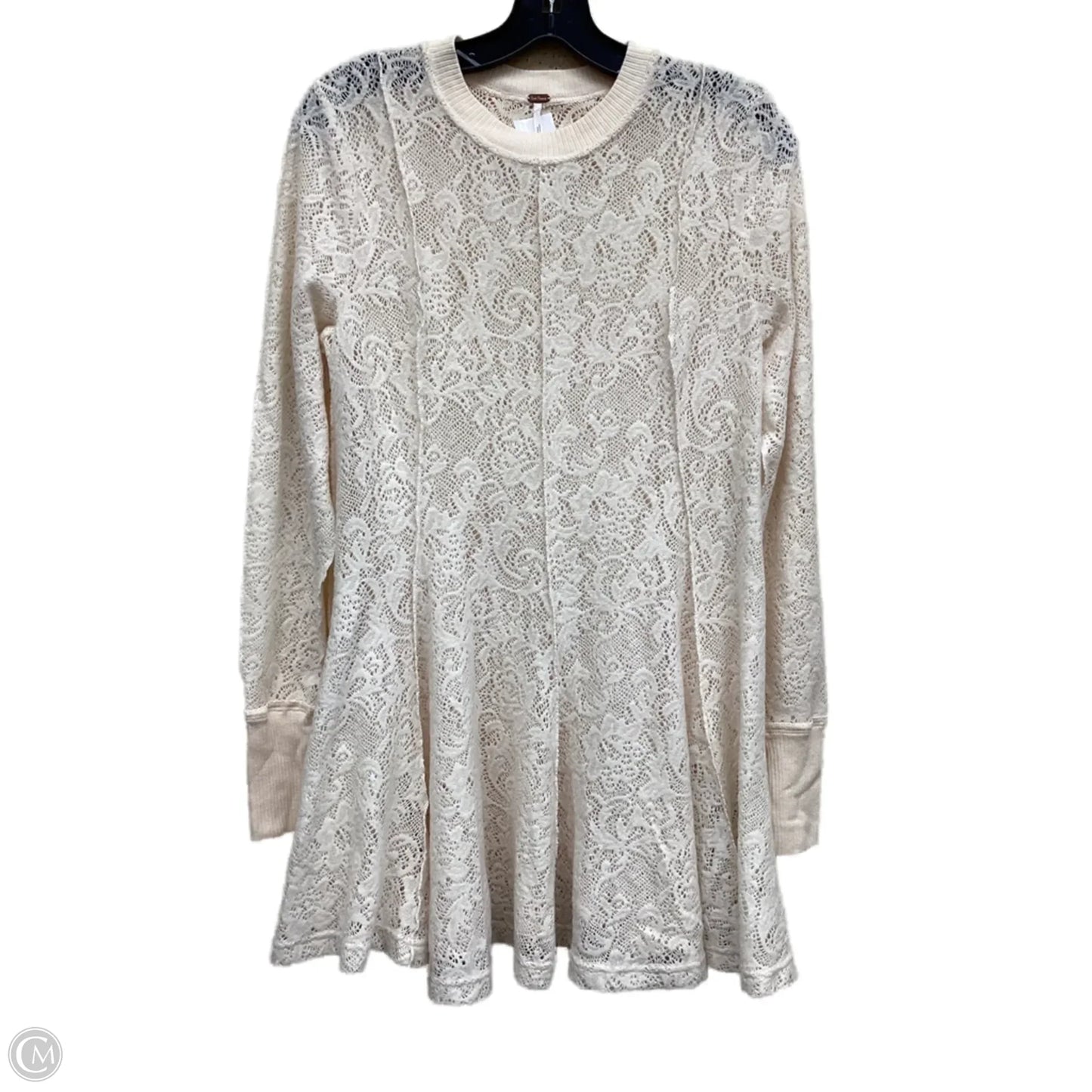 Dress Short By Free People In Beige, Size: S