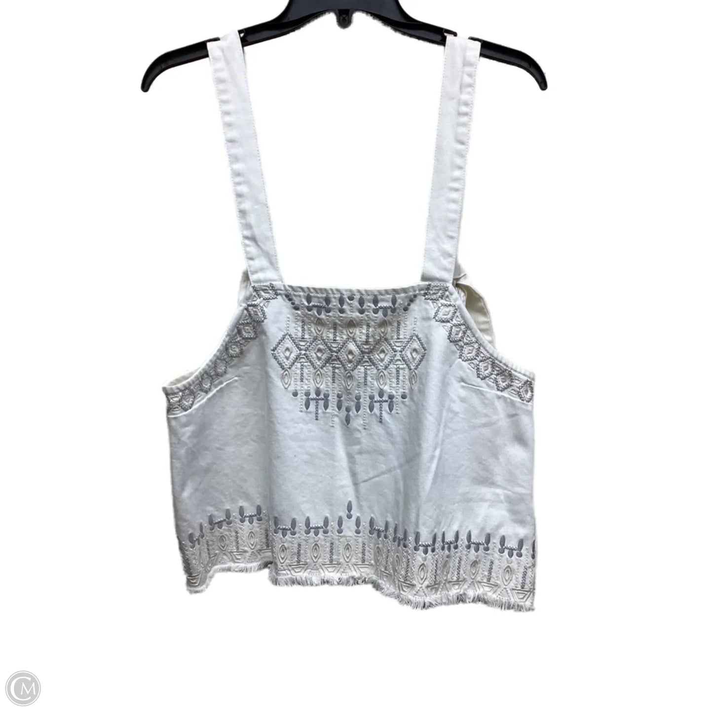 Top Sleeveless By Blanknyc In White, Size: M