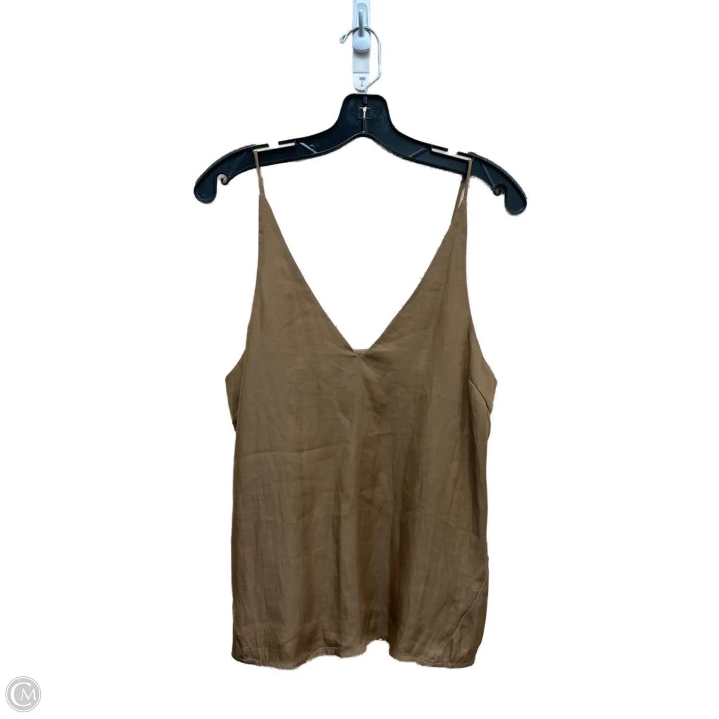 Top Sleeveless By Leela & Lavender In Brown, Size: M