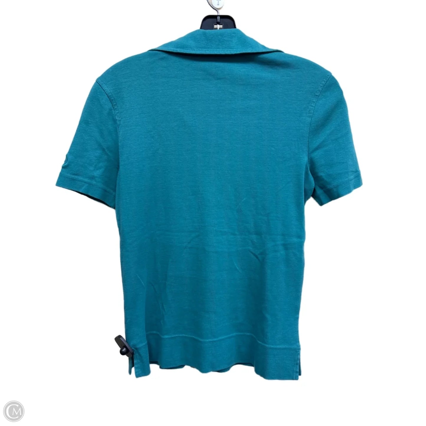Top Short Sleeve Designer By Tory Burch In Green, Size: S