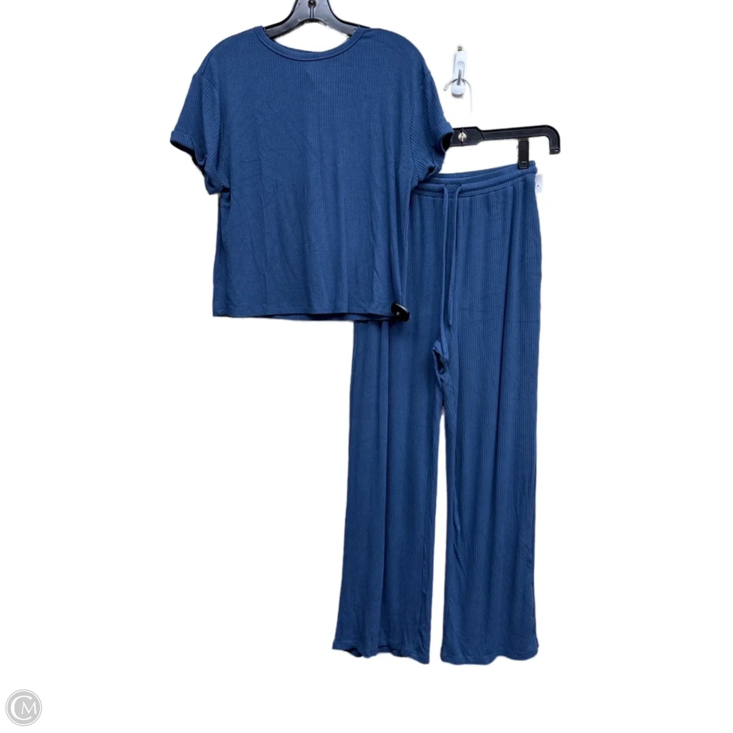 Pants Set 2pc By Clothes Mentor In Blue, Size: S
