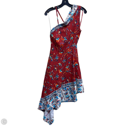 Dress Casual Midi By Anthropologie In Multi-colored, Size: 6