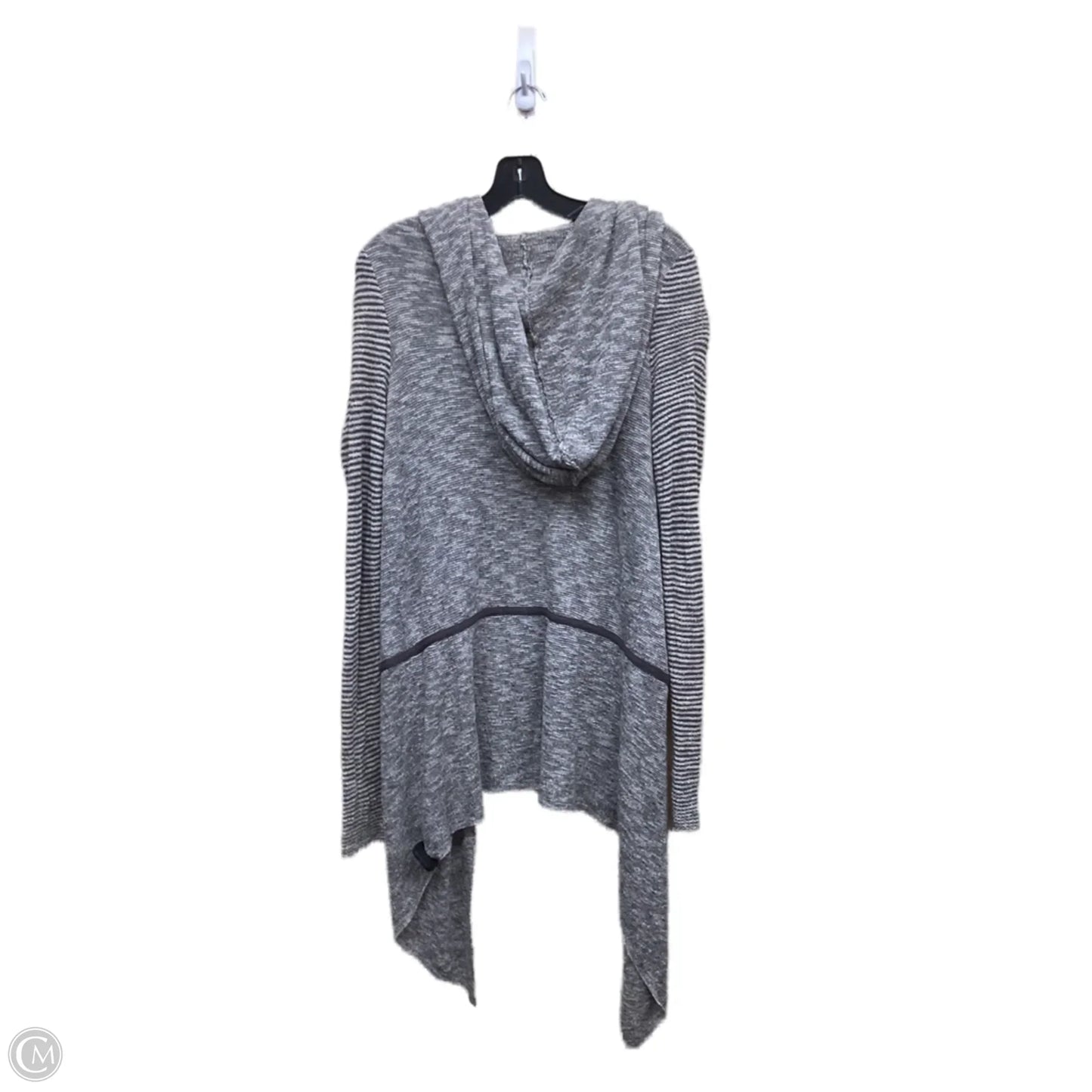 Sweater Cardigan By Free People In Grey, Size: M