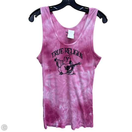 Top Sleeveless By True Religion In Pink, Size: Xl