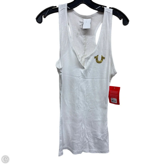 Top Sleeveless By True Religion In White, Size: Xl