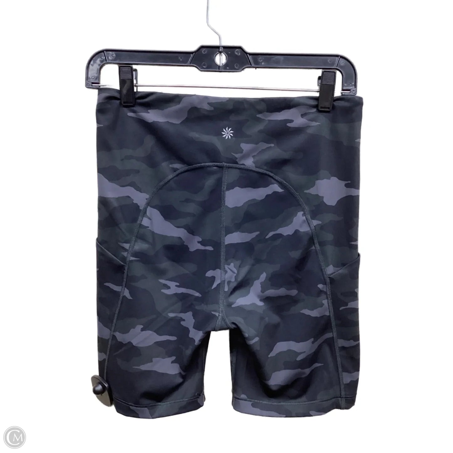 Athletic Shorts By Athleta In Camouflage Print, Size: M