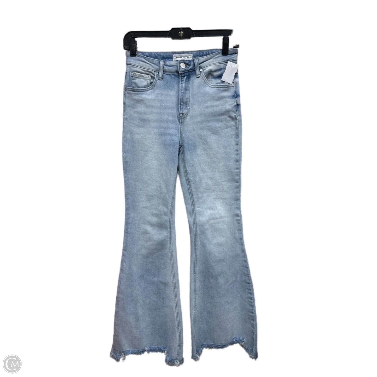 Jeans Flared By Risen In Blue Denim, Size: 4