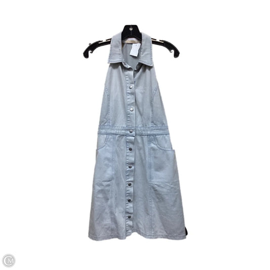 Dress Casual Short By Clothes Mentor In Blue Denim, Size: M