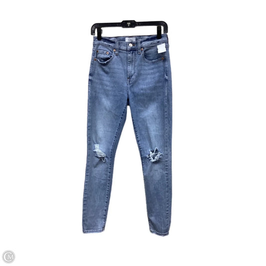 Jeans Skinny By Pistola In Blue Denim, Size: 4