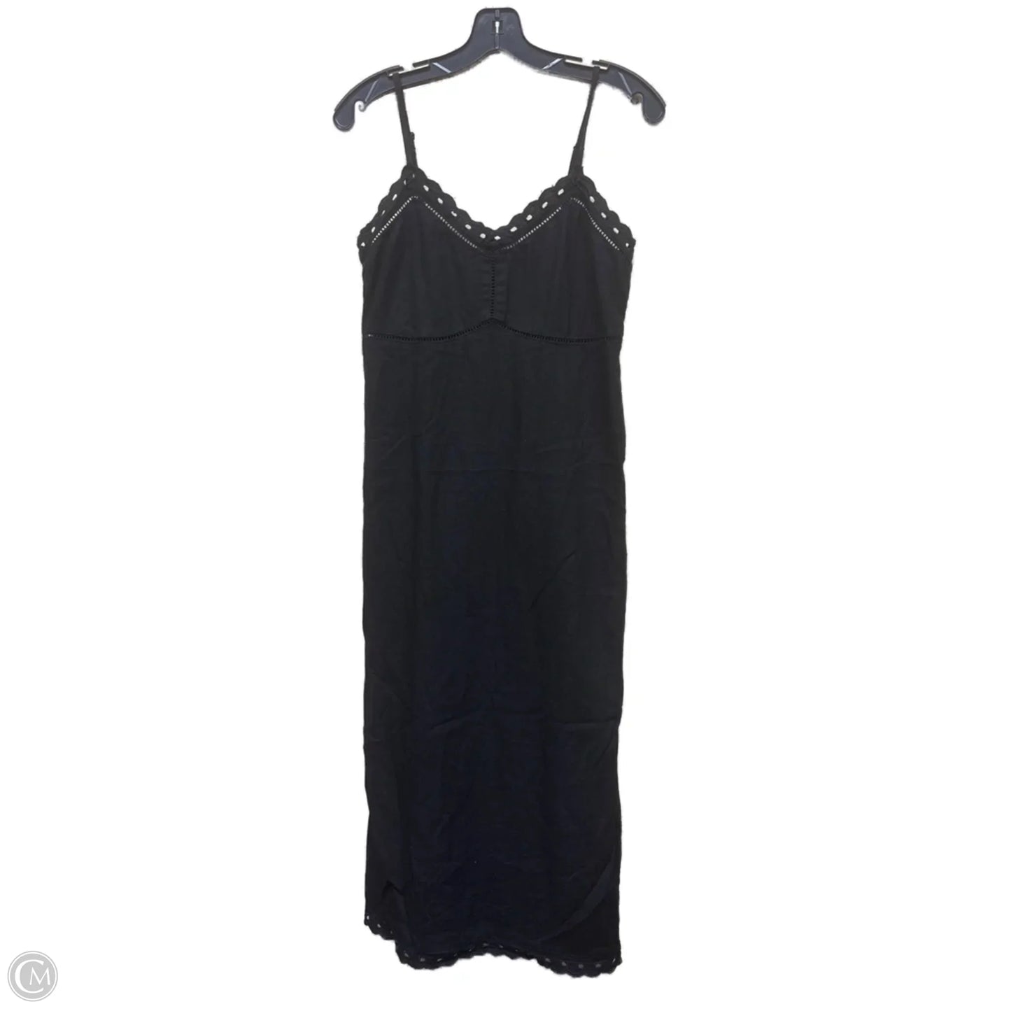 Dress Casual Midi By Old Navy In Black, Size: M