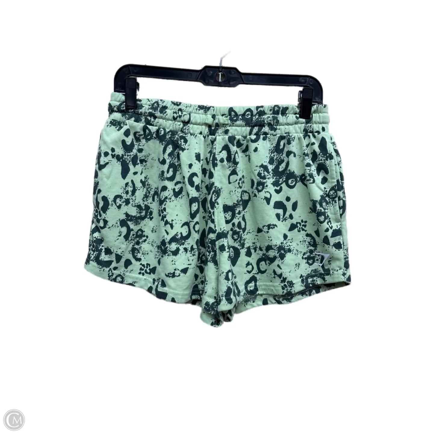 Athletic Shorts By Gym Shark In Green, Size: M