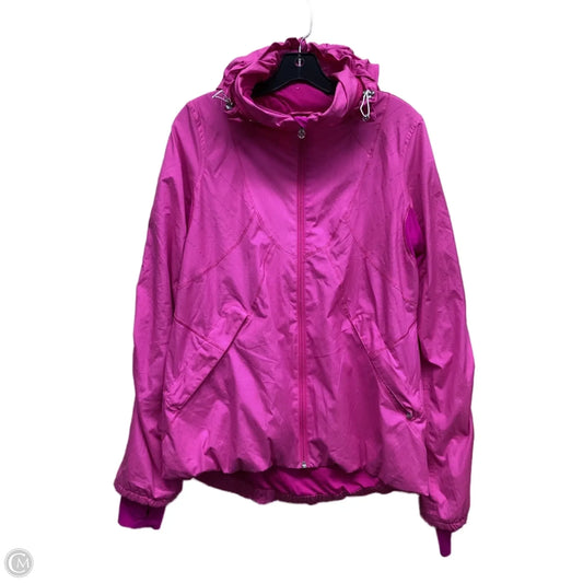 Athletic Jacket By Lululemon In Purple