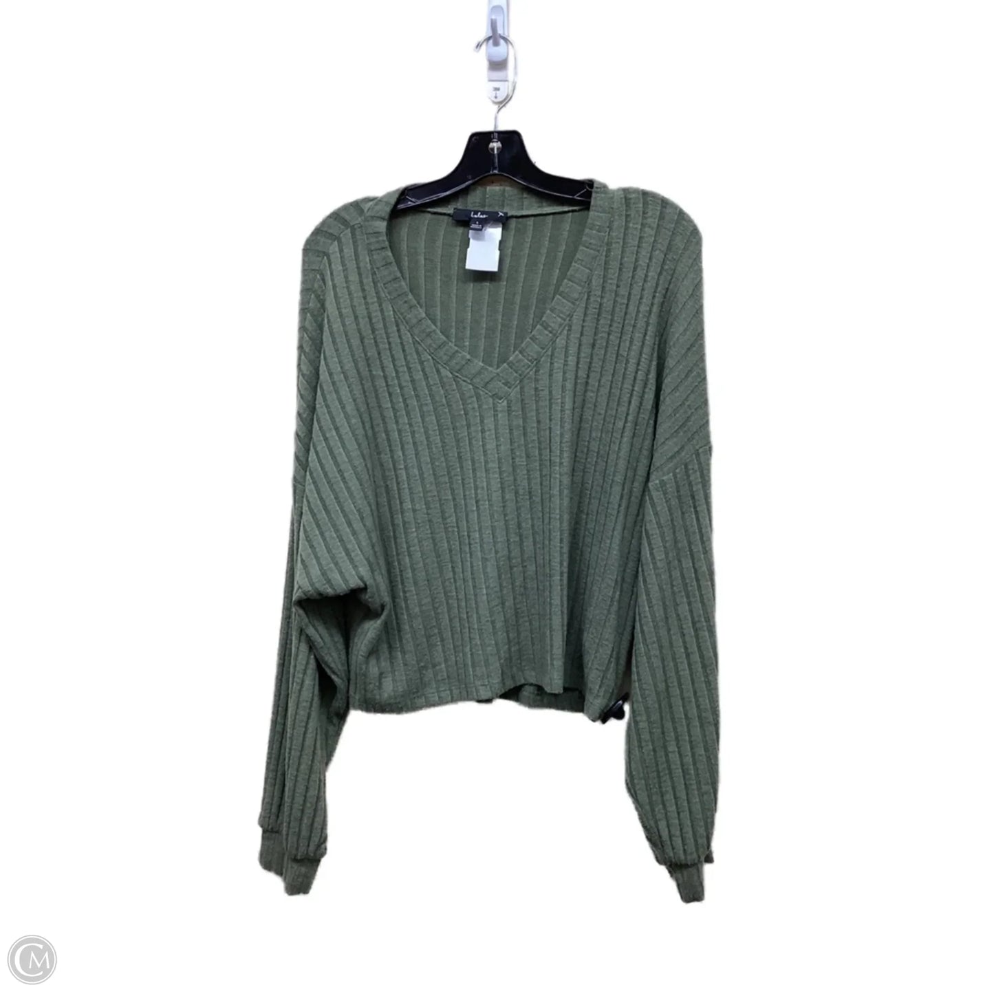 Top Long Sleeve By Lulus In Green, Size: L