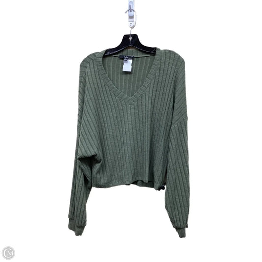 Top Long Sleeve By Lulus In Green, Size: L