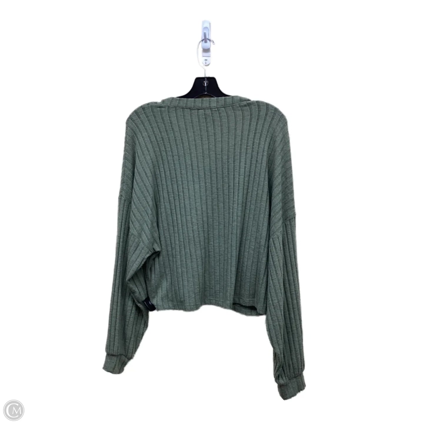 Top Long Sleeve By Lulus In Green, Size: L