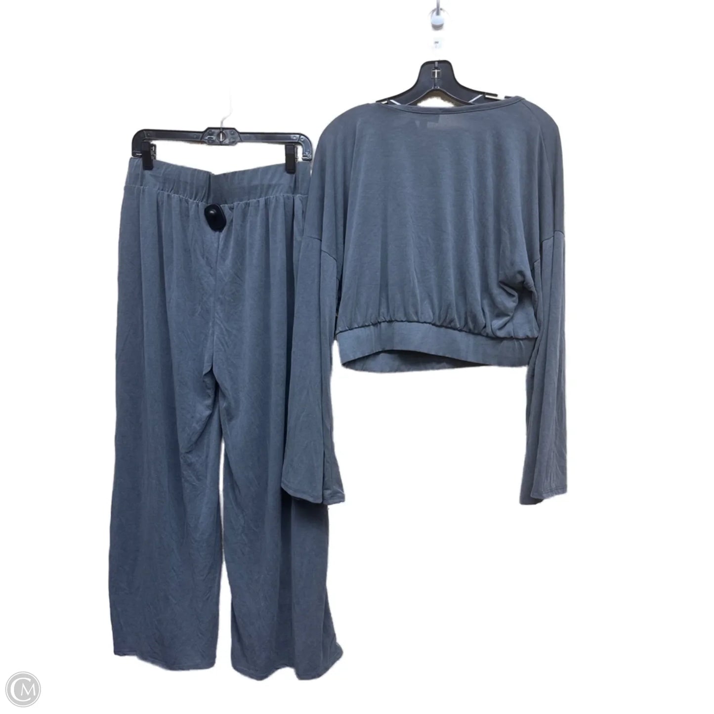 Pants Set 2pc By Clothes Mentor In Blue, Size: Xl