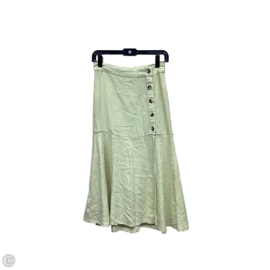 Skirt Maxi By Free People In Yellow, Size: 0