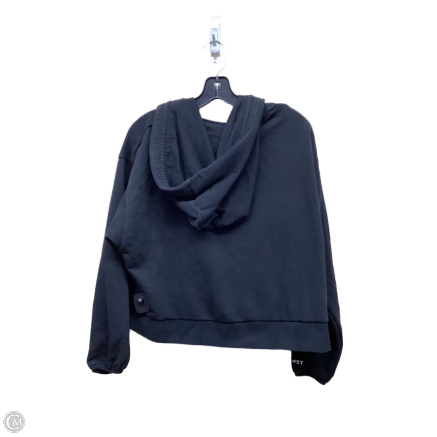 Athletic Jacket By Nike Apparel In Black, Size: M