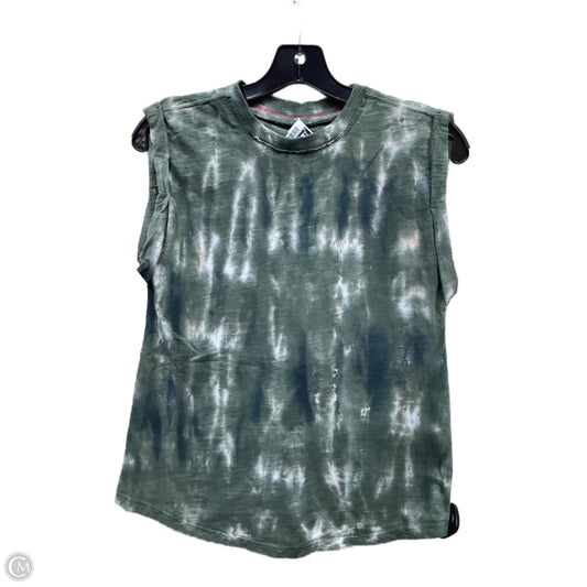 Top Sleeveless By Pilcro In Green, Size: S