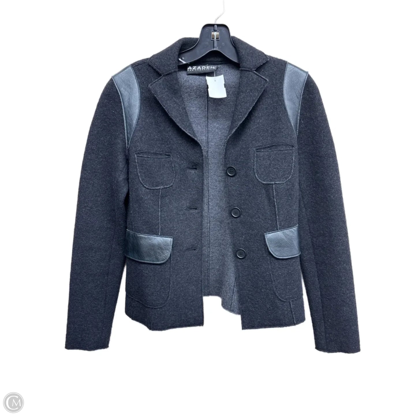 Blazer By Clothes Mentor In Black