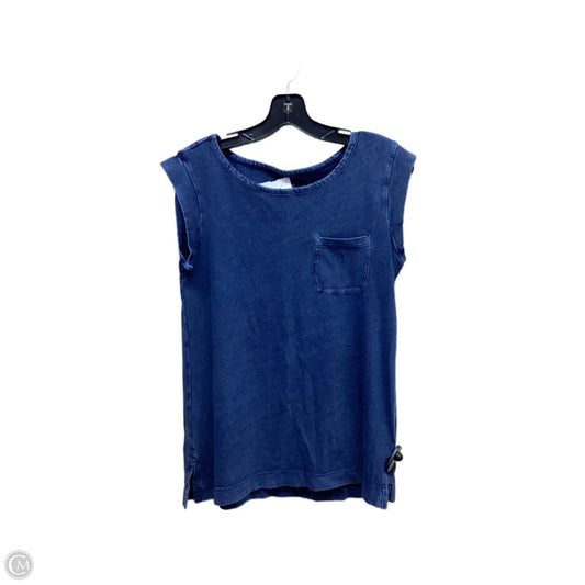 Top Sleeveless By Loft In Blue, Size: Xxs