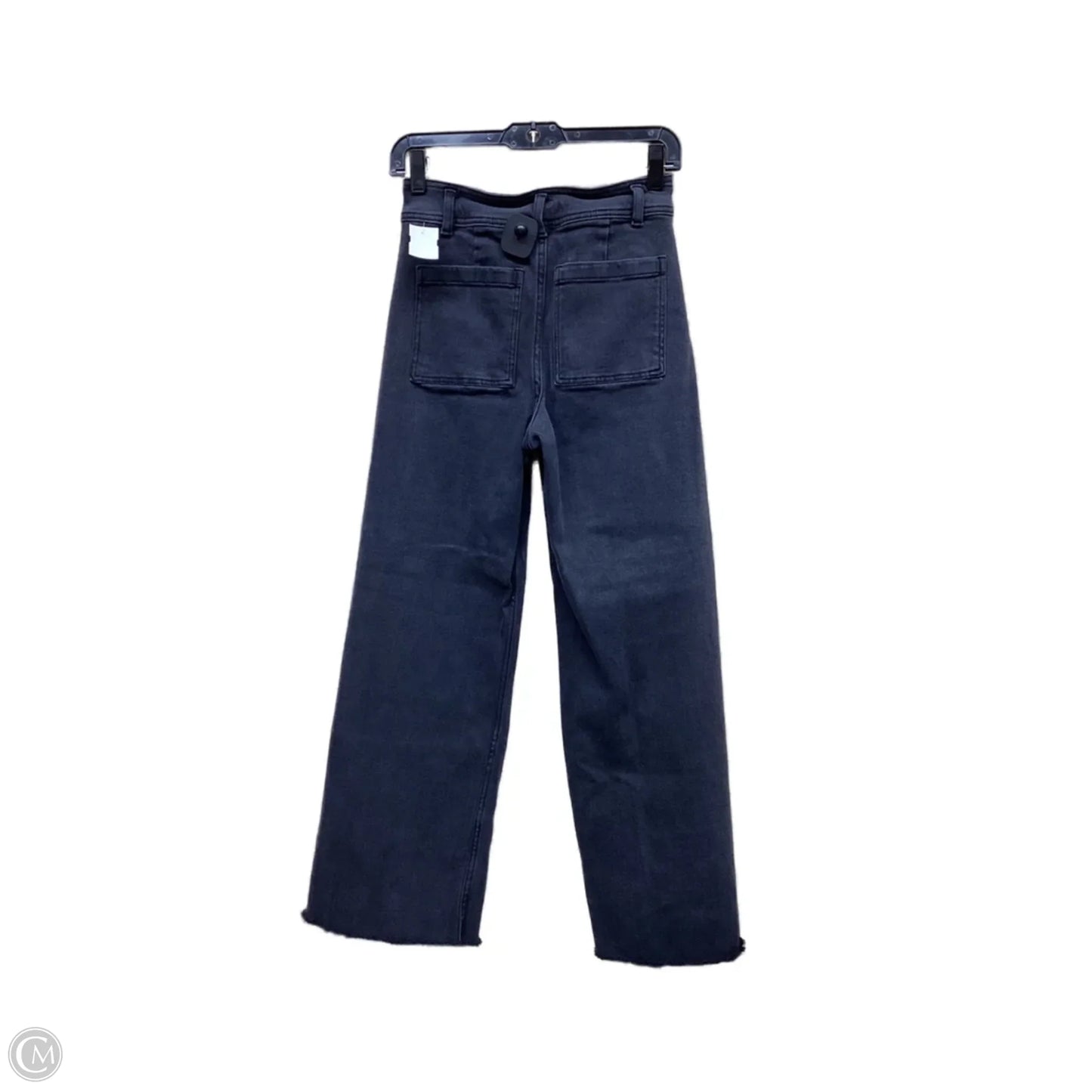 Pants Wide Leg By Clothes Mentor In Black Denim, Size: S