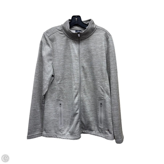 Jacket Fleece By Clothes Mentor In Tan, Size: L